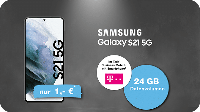 Samsung Galaxy S21: Für Geschäftskunden das beste Netz