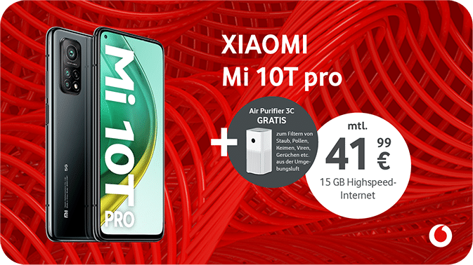 Xiaomi Mi 10T Pro: Jetzt mit gratis Air Purifier verfügbar