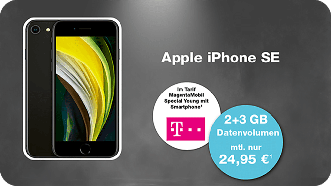 Apple iPhone SE & Telekom: der Verkaufsschlager im besten Tarif