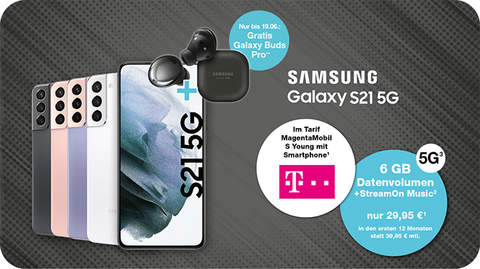 Samsung Galaxy S21 5G: Tolles Smartphone jetzt sichern!