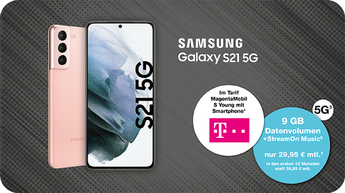 Samsung Galaxy S21 5G: Bester Empfang und Fotos in Kinoqualität.