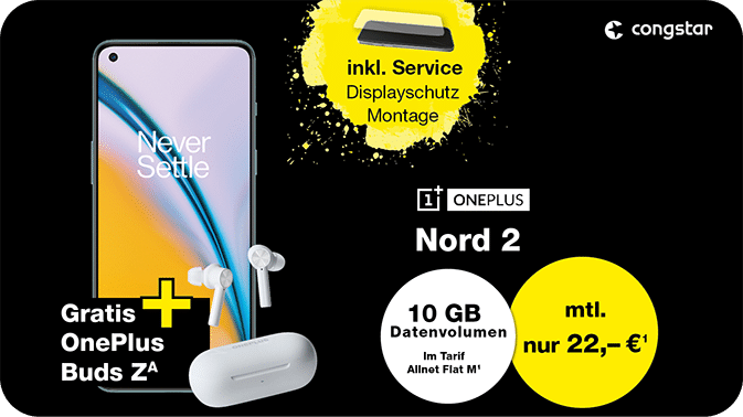 OnePlus Nord 2 5G: Ein tolles Smartphone im starken Tarif