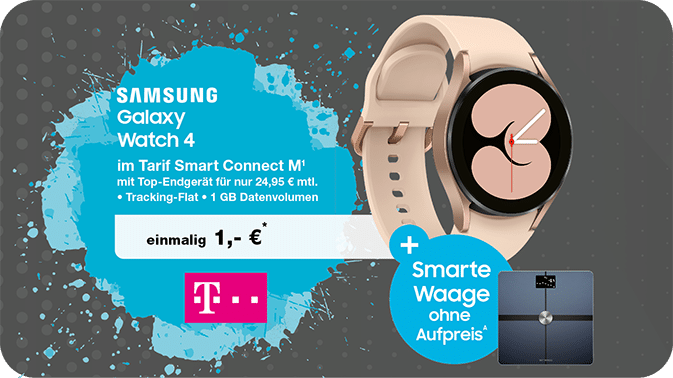 Samsung Galaxy Watch 4: Sportlich ins neue Jahr, mit der Watch und der Waage