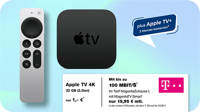 Apple TV mit Magenta Zuhause L