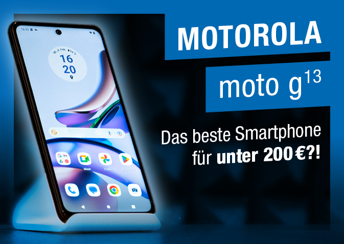 Moto g13 – das beste Smartphone unter 200 Euro?