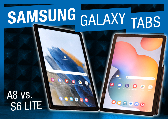 Samsung Galaxy Tabs im Vergleich: Tab S6 Lite vs Tab A8